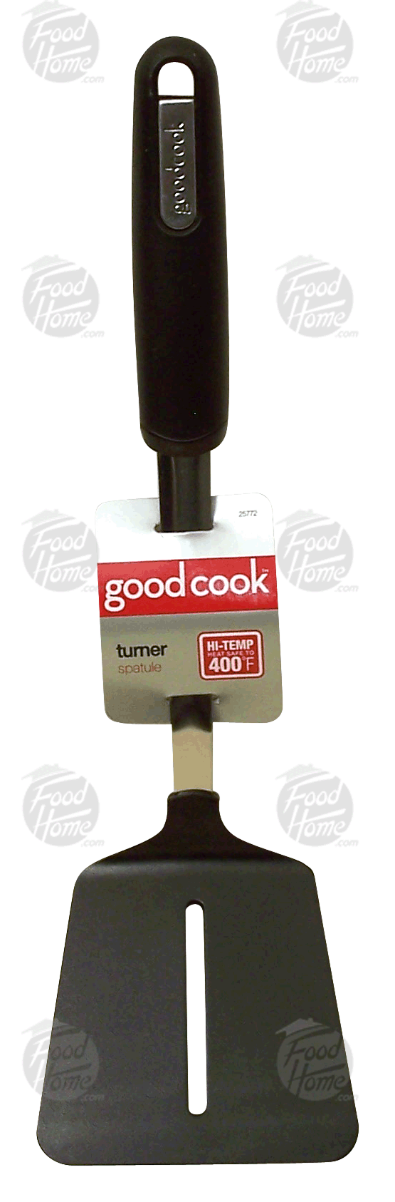 Good Cook  black nylon spatchella / turner, heat safe to 400 farenheit Full-Size Picture